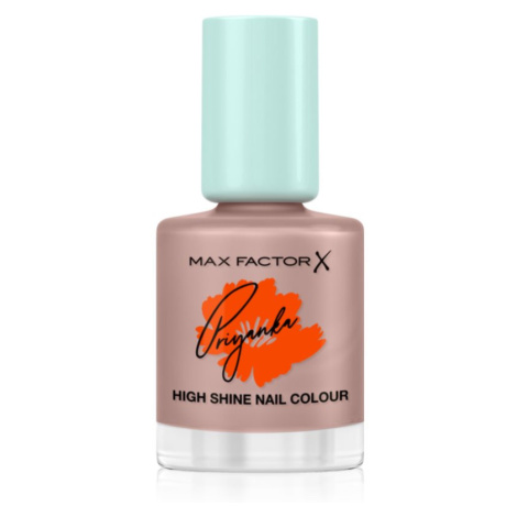 Max Factor x Priyanka Miracle Pure rychleschnoucí lak na nehty limitovaná edice odstín 207 Petal