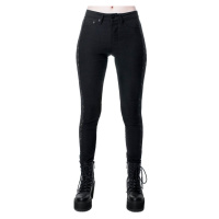 kalhoty dámské KILLSTAR - Vanquish Jeans - BLACK