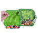 Pixie Crew Školní pouzdro Minecraft včetně pixelů zelené malé