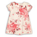 Růžové dívčí šaty s květinami Celestina