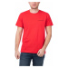 Calvin Klein Calvin Klein pánské červené tričko BACK MONOGRAM SS T-SHIRT