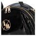 Dámská koženková kabelka Modern Laura B., černá/semišová