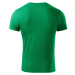 Malfini Slim fit V-NECK Pánské triko 146 středně zelená