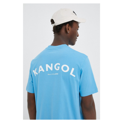 Bavlněné tričko Marc O'Polo x Kangol s potiskem