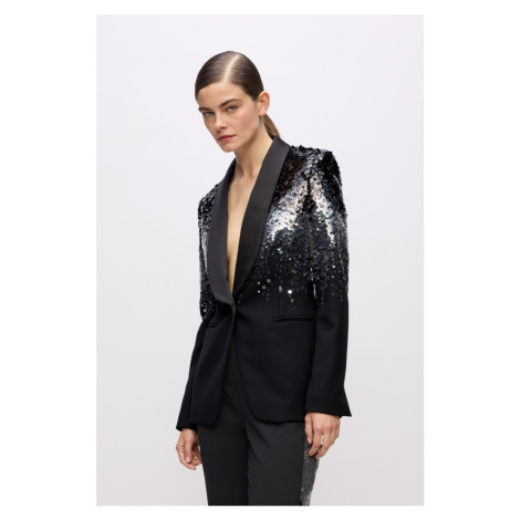Sako karl lagerfeld karl studio degrade blazer black