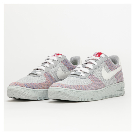 Nike Air Force 1 Crater Flyknit (GS) wolf grey / white - pure platinum eur 38.5