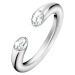 Calvin Klein Otevřený prsten s krystaly Brilliant KJ8YMR0405