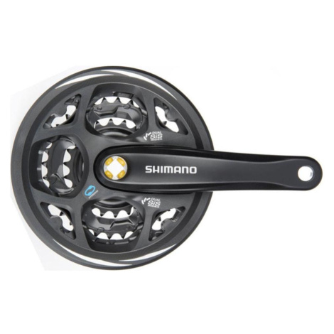 SHIMANO kliky s převodníkem - ALTUS M311 170mm 42/32/22 - černá