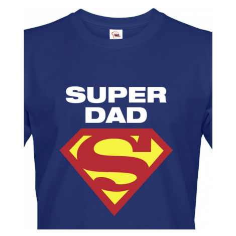 Vtipné tričko pro super tatínky Super Dad - super Táta BezvaTriko