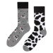 More Milk 078-A040 šedý melanž Dámské ponožky