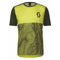 Scott Trail Vertic S/SL Men's Shirt Tričko Bitter Yellow/Fir Green