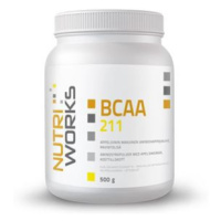 NutriWorks BCAA 2:1:1 500 g pomeranč Jméno: BCAA 2:1:1 500g zelené jablko