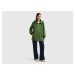 Benetton, Jacket With Hood In Recycled Fabric