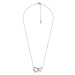 Michael Kors Něžný stříbrný náhrdelník se zirkony MKC1641AN931