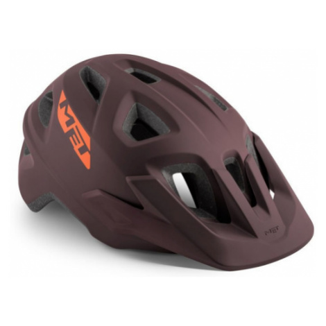 Cyklistická helma MET Echo burgundy/vínová
