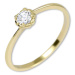 Brilio Něžný zásnubní prsten ze zlata 226 001 01034