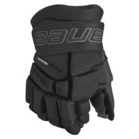 Bauer SUPREME M3 GLOVE-JR Juniorské hokejové rukavice, černá, velikost