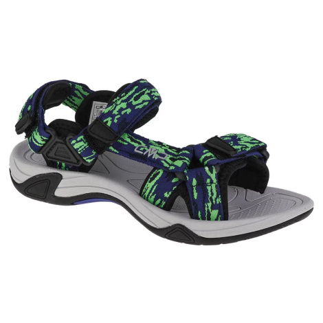 ZELENÉ CHLAPECKÉ SANDÁLY CMP HAMAL HIKING SANDAL JR Barevná