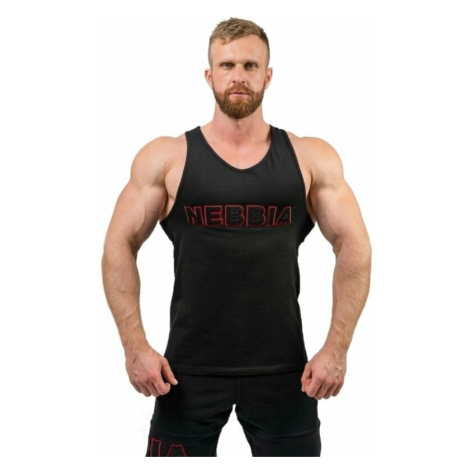 Nebbia Gym Tank Top Strength Black Fitness tričko
