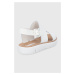 Kožené sandály Camper Oruga Sandal dámské, bílá barva