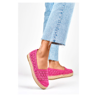 Dámské krajkové espadrilky