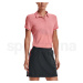 Under Armour UA Zinger Point Polo W 1370135-981 - pink