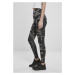 Ladies High Waist Camo Tech Leggings - dark camo