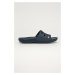 Pantofle Crocs Classic Slide pánské, tmavomodrá barva, 206121