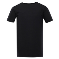 Pánské bavlněné triko NAX - MAYENS - černá