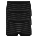 Dalma pruhované kalhotky s nohavičkou 3369 - 3ks černá