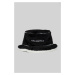 Klobouk karl lagerfeld k/essential soft bucket hat černá
