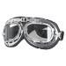 W-TEC Ageless Moto brýle stříbrná/černá