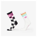 adidas x RICH MNISI Pride Sock 2-Pack Black/ Off White