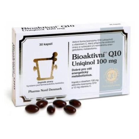 PHARMA NORD Bioaktivní Q10 uniquinol 30 kapslí