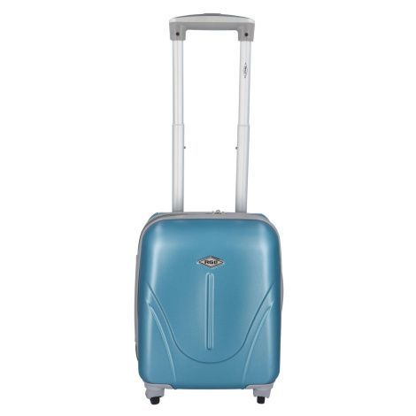 Malý příruční plastový kufr Sonrado, metalická modrá RGL