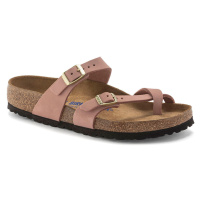 Birkenstock Mayari Soft Footbed Nubuck Leather Regular Fit