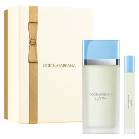 Dolce&Gabbana Light Blue EDT Travel Retail Duo Gift Set NEW dárková sada pro ženy Dolce & Gabbana