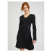 Černé dámské svetrové šaty Armani Exchange - Dámské
