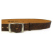 PENNY BELTS Exkluziv 44-V5-40 Dámský kožený opasek hnědý