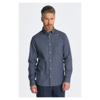 KOŠILE GANT REG JASPE GINGHAM SHIRT modrá