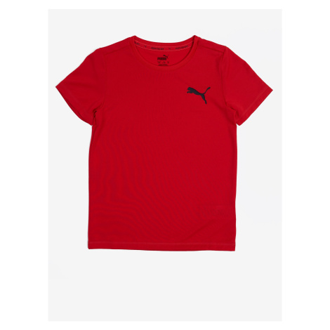 Červené klučičí tričko Puma Active - Kluci