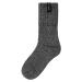 L-Merch Zimní ponožky NT1018 Dark Grey