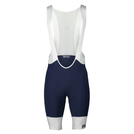 POC Cyklistické kalhoty krátké s laclem - RACEDAY - modrá/bílá