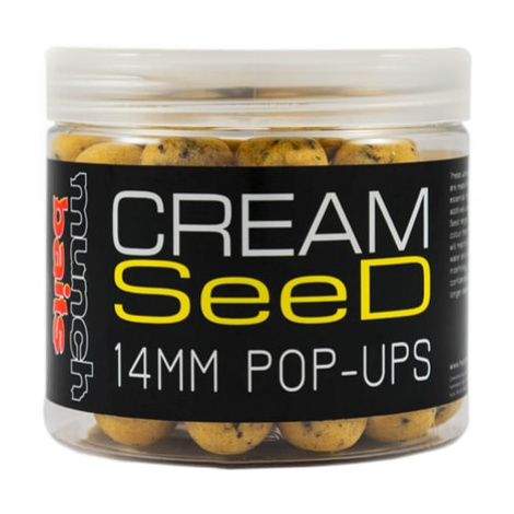 Munch Baits Plovoucí boilie Pop-Ups Cream Seed 100g - 14mm