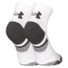 3PACK ponožky Under Armour bílé (1379510 100)