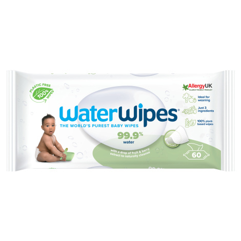 Waterwipes Vlhčené ubrousky bez obsahu plastů Soapberry 60 ks Water Wipes