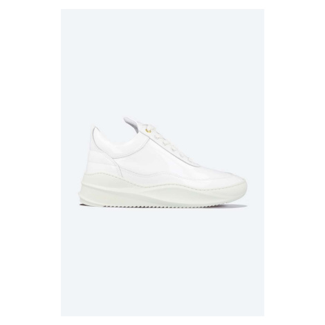 Kožené sneakers boty Filling Pieces Low Top Sky Shine bílá barva, 25528301901