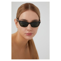 Sluneční brýle Ray-Ban LADY BURBANK dámské, černá barva, 0RB2299