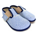 Barefoot papuče Pegres BF01 modré