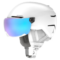 Atomic SAVOR VISOR STEREO Unisex lyžařská helma, bílá, velikost